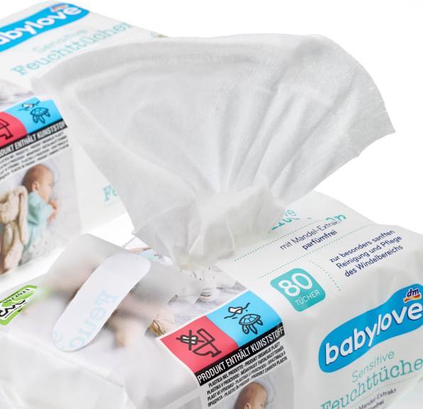 Image du produit dm babylove Sensible (160 pièce(s))