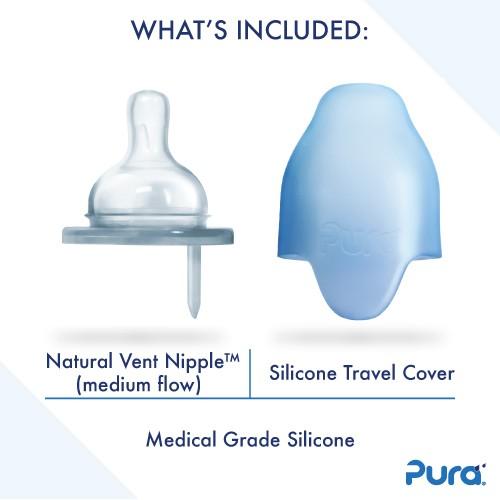 Actual product image Pura Baby bottle (325 ml)