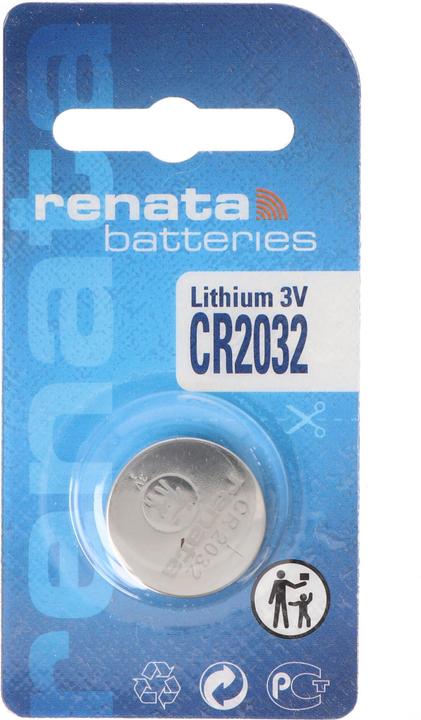 Produktbild Renata CR2032 Lithium Batterie, Lithiumzelle CR2032, 3V (1 Stk., 225 mAh)