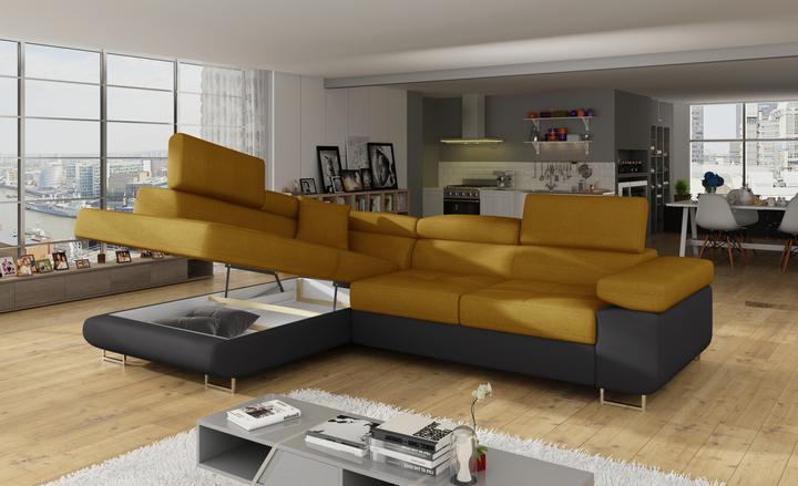 Actual product image ELTAP Anton (Corner sofa, 4-seater, Sofa bed)