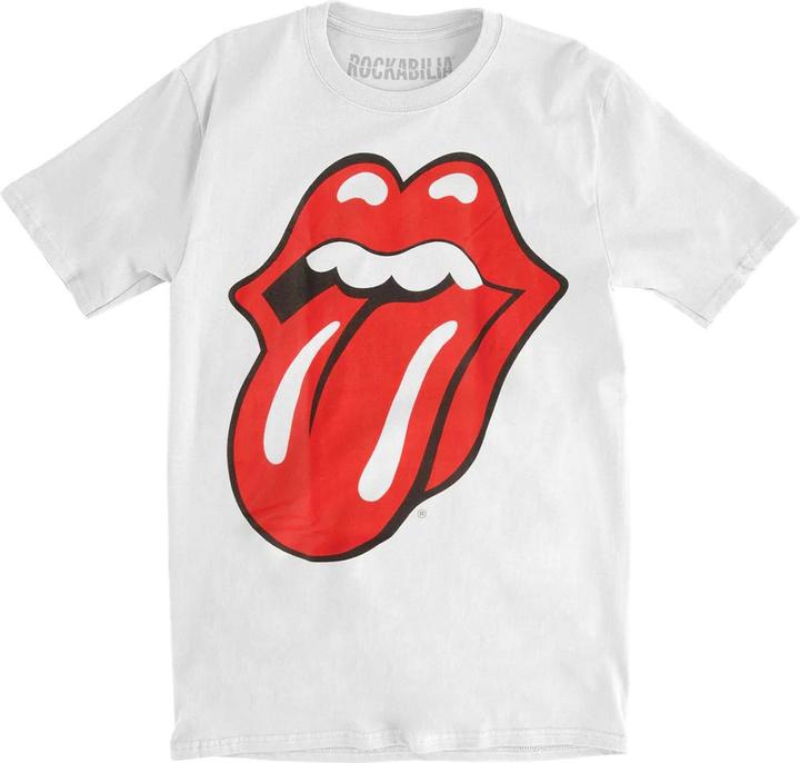 Actual product image The Rolling Stones T-shirt with classic tongue (S)
