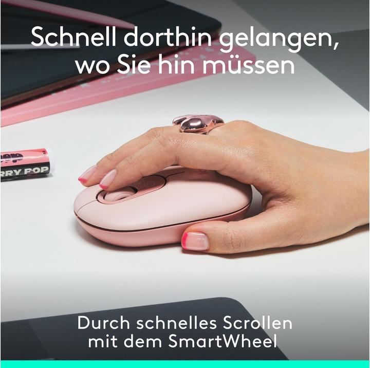 Actual product image Logitech POP Mouse with personalisable emoji (Wireless)