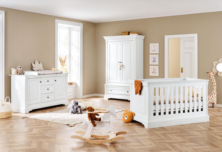 Pinolino Emilia extrabreit (Babybett, Wickelkommode, Kinderkleiderschrank)