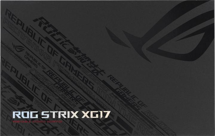Actual product image ASUS ROG Strix XG17AHPE (1920 x 1080 pixels, 17.30")