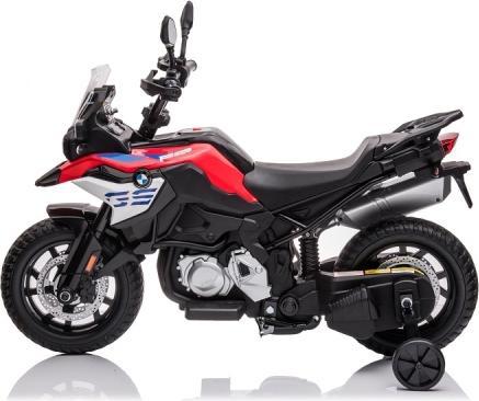 Produktbild Es-toys Elektro Kindermotorrad BMW F850 GS – 12V7A Akku – mit Stützräder, Musik und Lichter -EVA Reife