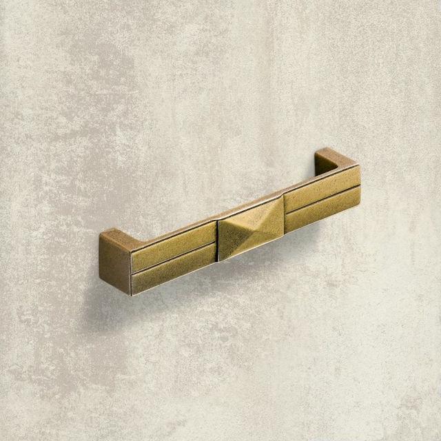 Produktbild Hettich Griff Luro Messing Optik antik 128 mm