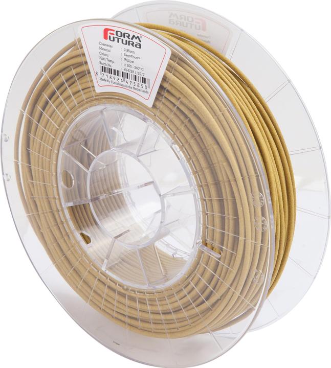 Immagine prodotto Formfutura EasyWood - Legno di salice (2,85 mm - 500 grammi) - 1 pezzo(i) - 500 g (Legno, PLA, 2.85 mm, 500 g, Giallo, Marrone)