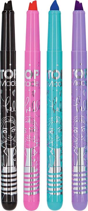 Produktbild Depesche Handlettering Set Top Model (Schwarz, Violett, Pink, Türkis, 4 x)