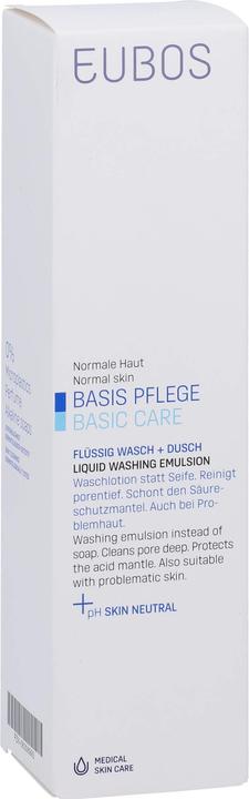 Actual product image Eubos FLUESS BLUE WITH DOSING DISPENSER, 400 ml FLU (400 ml)