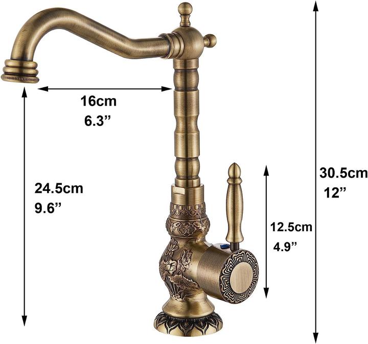 Produktbild Suguword Messing Wasserhahn