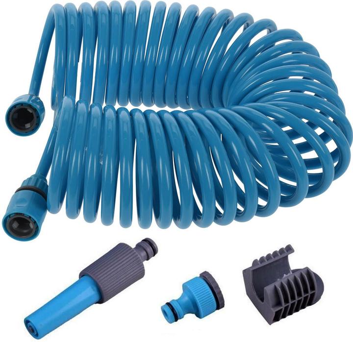 Immagine prodotto ProGarden Tubo da giardino, blu, con attacco a spruzzo (10 m)