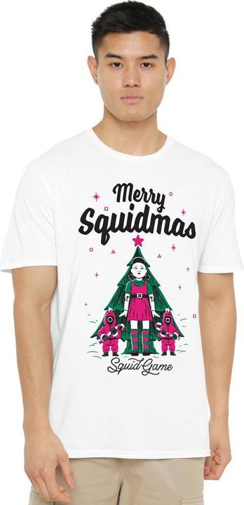 Image du produit Squid Game - T-shirt MERRY SQUIDMAS - Homme (XL)