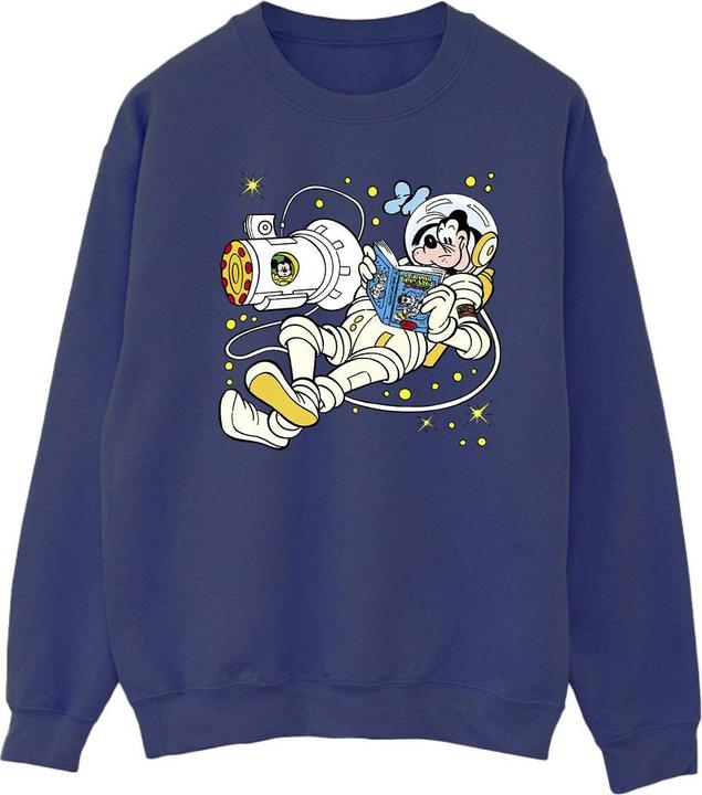 Immagine prodotto Disney Goofy Reading In Space Felpa Uomo (XXL)