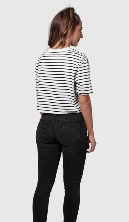 Produktbild Urban Classics Ladies Short Striped Oversized Tee (XS)