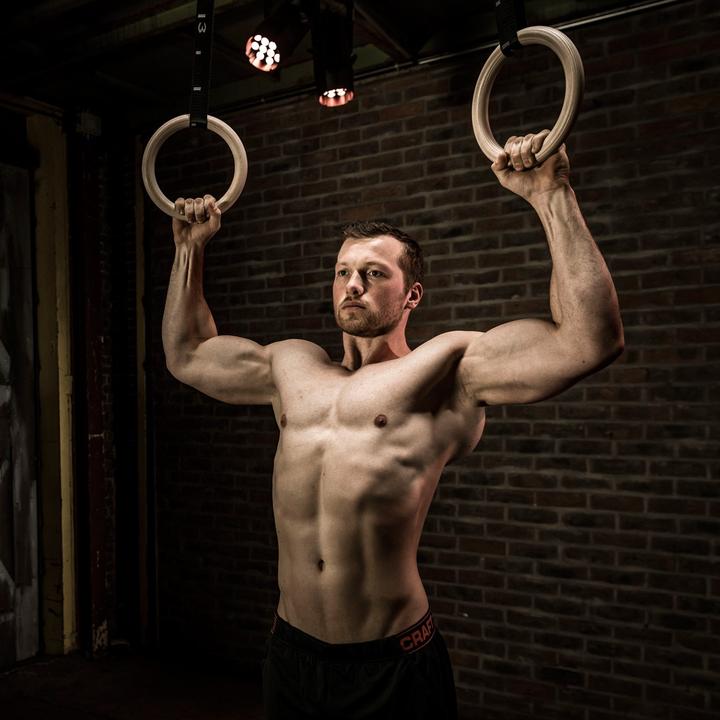 Immagine prodotto Tunturi Turnringe Gym Rings aus Holz