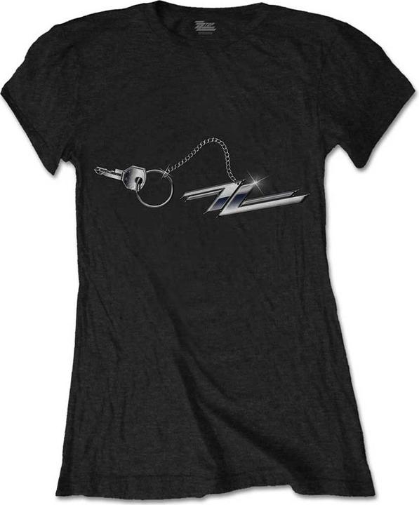 Zz Top Hot Rod Keychain (Girlie)