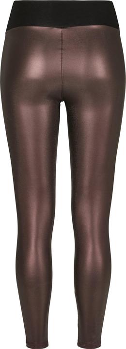 Actual product image Urban Classics Ladies Synthetic Leather High Waist Leggings (4XL)