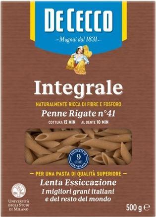 Actual product image De Cecco Penne rigate wholemeal (500 g)