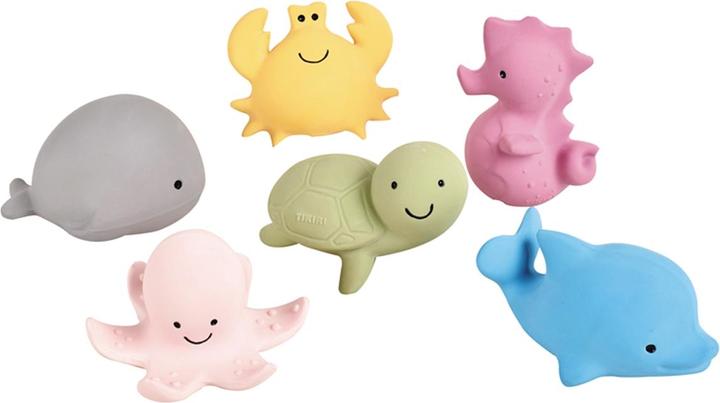 Actual product image Tikiri Rattles Sea Friends Natural Rubber (MQ12)