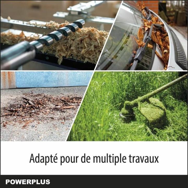 Immagine prodotto Powerplus Soffiatore a doppia potenza 20V - senza batteria e caricabatterie (Batteria ricaricabile, Soffiafoglie)