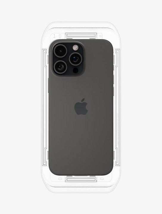 Actual product image Spigen Glas (2 Piece, Apple iPhone 16 Pro)