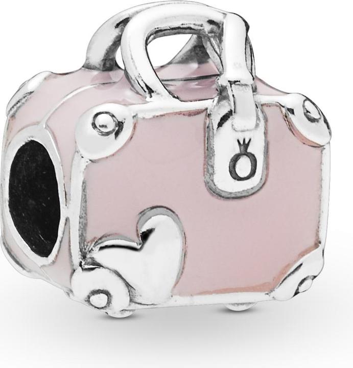 Actual product image Pandora Suitcase (Silver 925, Enamel)