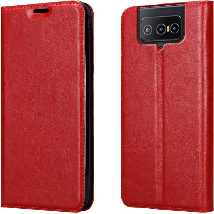 Actual product image Cadorabo Book Invis. Magnet sleeve (Asus Zenfone 8 Flip)