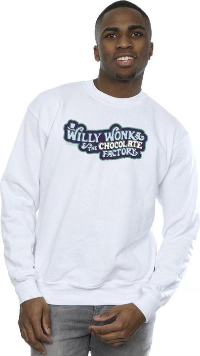 Produktbild Willy Wonka & the Chocolate Factory Chocolate Factory Logo Sweatshirt (M)