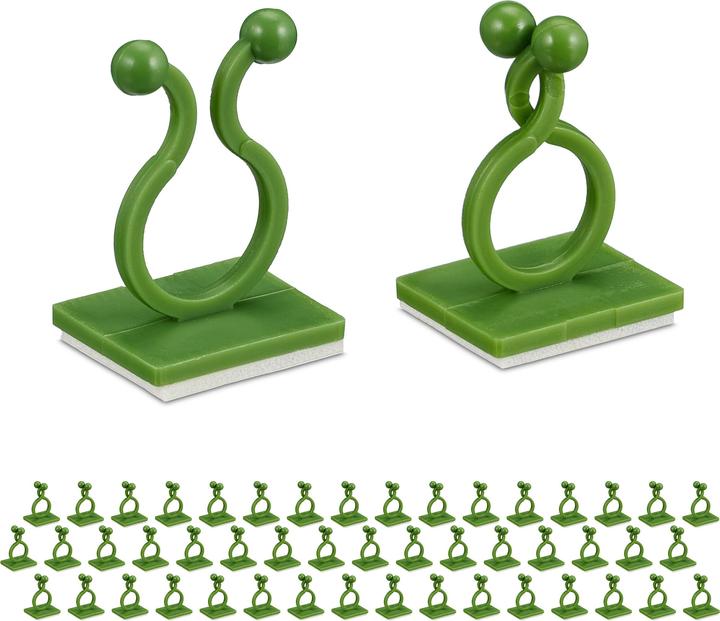 Image du produit Relaxdays 240x Pinces-à-plantes (2.20 cm, 1.80 cm)