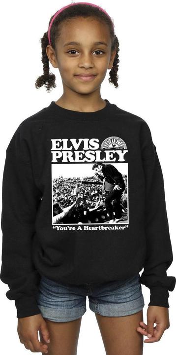 Actual product image Elvis Girls A Heartbreaker Sweatshirt (104)