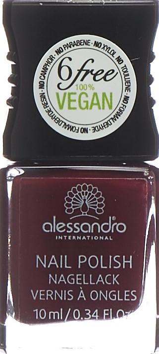 Produktbild Alessandro Nail Polish (54 Midnight Red, Farblack)