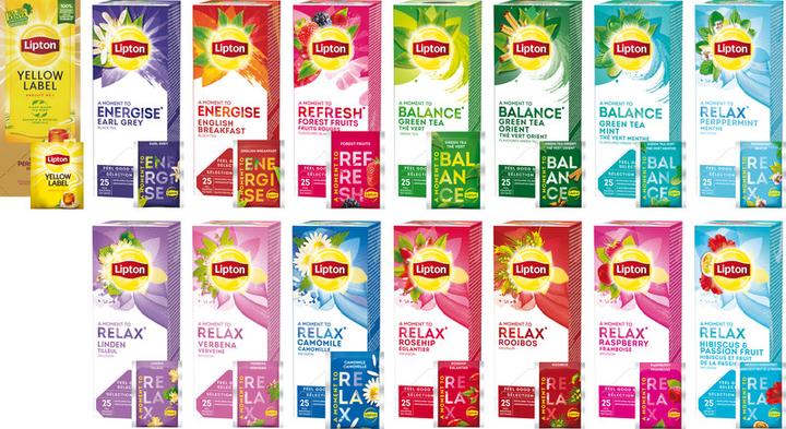 Image du produit Lipton Thé hibiscus-fruit passion (40 g)