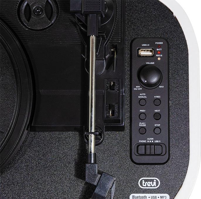 Actual product image Trevi TT 1020 BT SALLY TURNTABLE +BT+ENCODING (Semi-automatic)