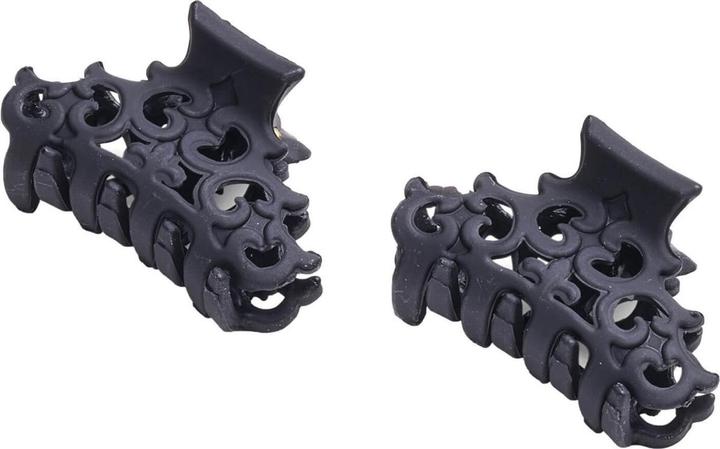 Produktbild Trisa Haarklemme 3.5 cm, 2 Stück, schwarz matt (2 Stk.)