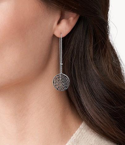Actual product image Fossil sterling silver (925 silver, 45 cm)