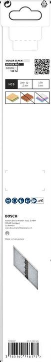 Actual product image Bosch Professional Zubehör PRO Fibre Insulation S1213AWP sheet, 1.5 x 22 x 300 mm, 2 pcs.