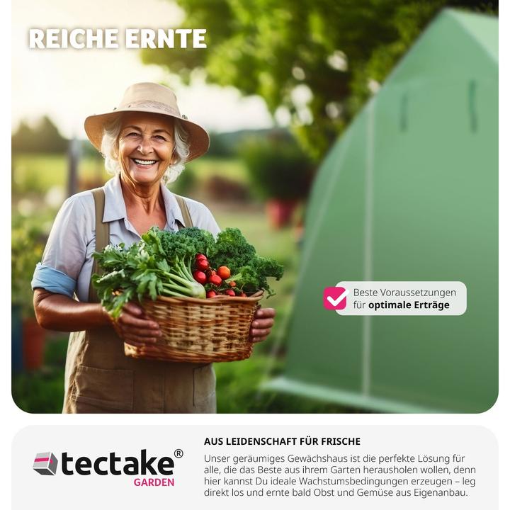 Produktbild tectake Folienzelt