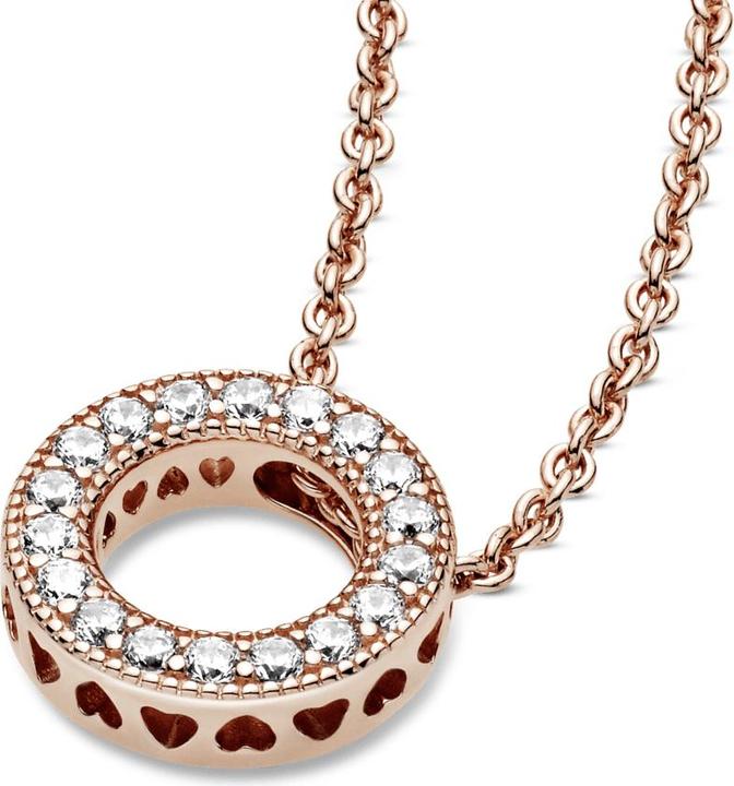 Produktbild Pandora Rose Logo Reversible Halskette (Roségold)
