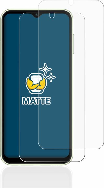 Actual product image BROTECT Anti-glare screen protector matt (2 Piece, Samsung Galaxy A14)