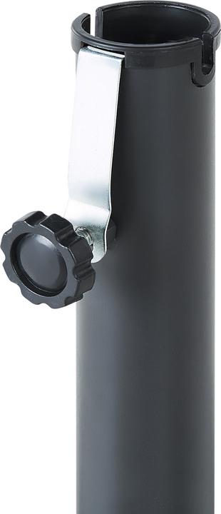 Produktbild Beliani Sonnenschirmständer schwarz Kreuzfuss 100 x 100 cm VICCHIO