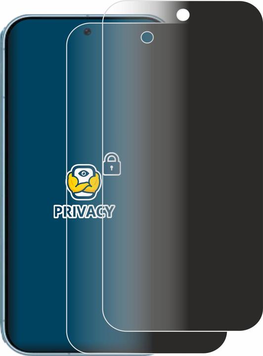 Produktbild BROTECT Sichtschutzfolie Anti-Spy Privacy Folie Blaulicht-Schutz (2 Stück, Google Pixel 9)