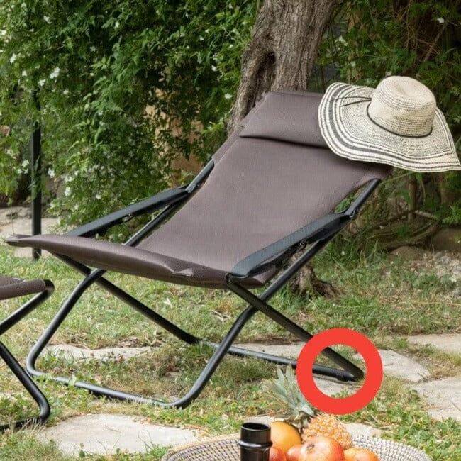Actual product image Lafuma Foot cap kit ø25mm for Transabed, Next Miami and Sunside