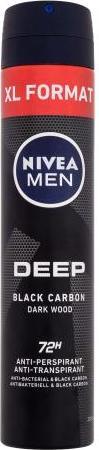 Produktbild NIVEA Men Deep Black Carbon 48H Antiperspirant 200ml (Spray, 200 ml)