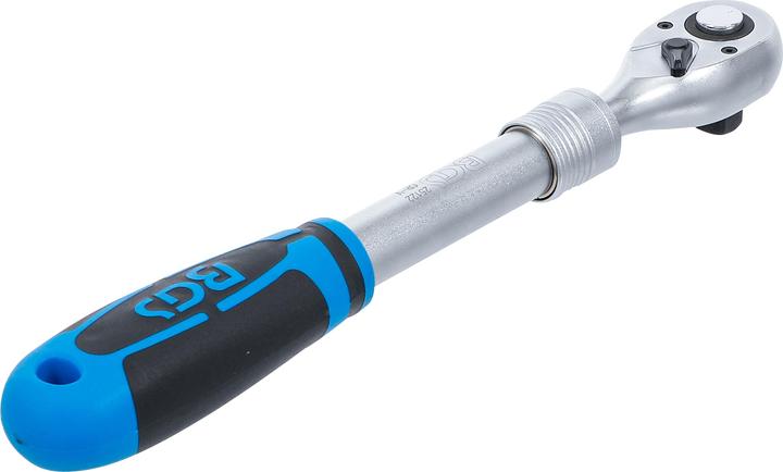 Immagine prodotto BGS Cricchetto reversibile, estensibile | guida quadra esterna 12,5 mm (1/2") | 305 - 445 mm (1/2")