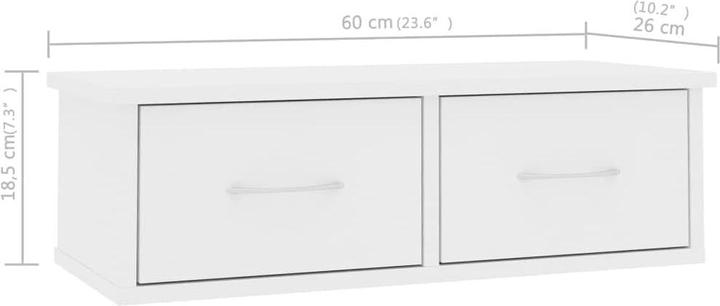 Image du produit VidaXL Brianna (60 x 26 x 18,5 cm)