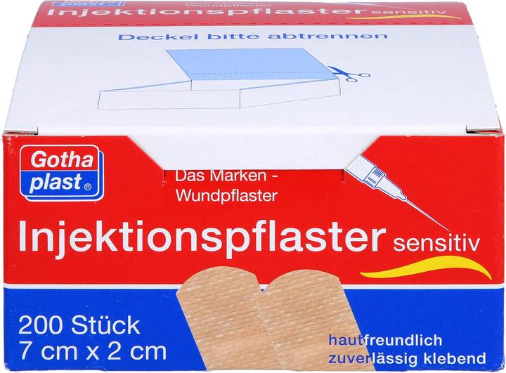 Actual product image Gothaplast Injection plaster sensitive 7cmx2cm, 200 pcs PFL (200 x)
