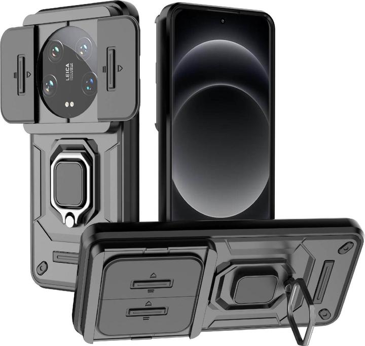 Actual product image Cover-Discount Xiaomi 14 Ultra - Armor Case with kickstand (Xiaomi 14 Ultra)