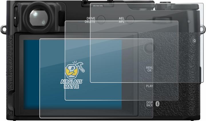 Immagine prodotto BROTECT Pellicola di vetro antiproiettile AirGlass Matt (Pellicola protettiva, X100VI)