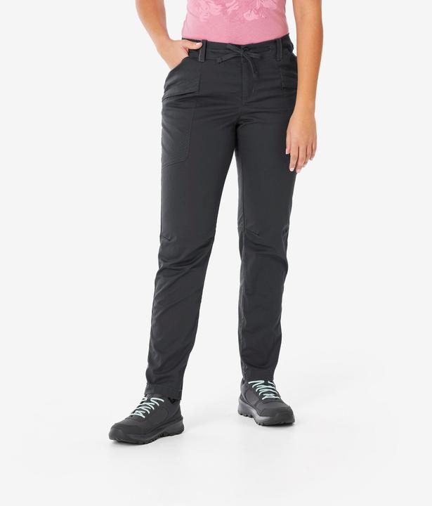 Image du produit Quechua Pantalon de randonnée femme, NH500 Regular gris (XL)