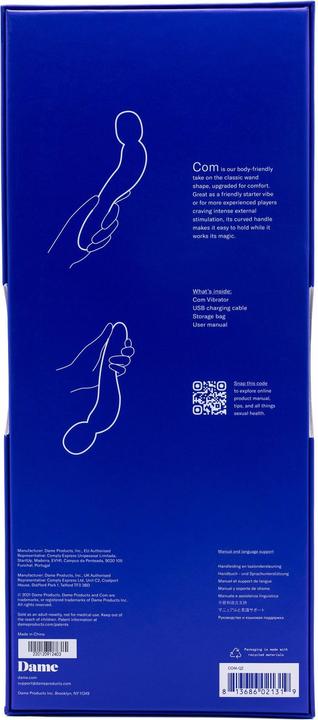 Actual product image Dame Products Com Wall Massager Quartz